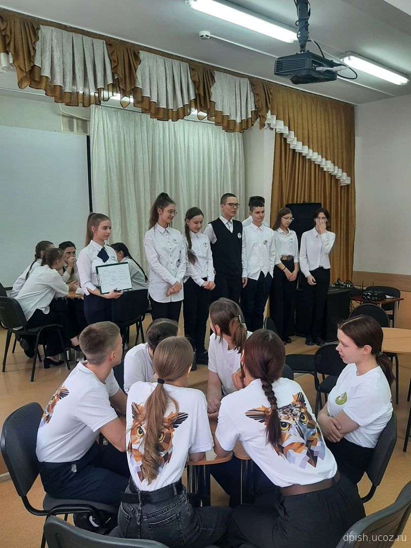 школа № 11 17.04.2023 Время думать в Доме школьника